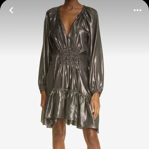 A.L.C. Suri metallic mini dress. Size 2